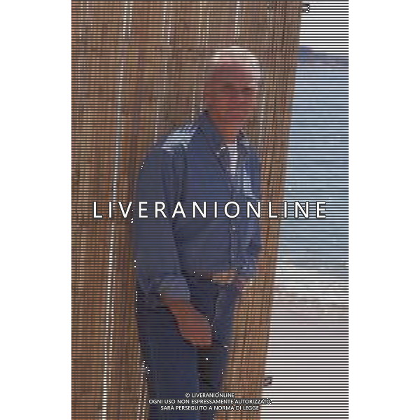 DIAP-RETROSPETTIVA MALCOM MCDOWELL ATTORE NELLA FOTO MALCOM MCDOWELL A CANNES NELL\'ANNO 1991 AG ALDO LIVERANI SAS