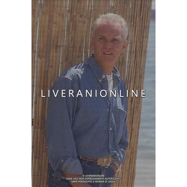 DIAP-RETROSPETTIVA MALCOM MCDOWELL ATTORE NELLA FOTO MALCOM MCDOWELL A CANNES NELL\'ANNO 1991 AG ALDO LIVERANI SAS