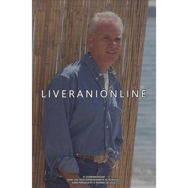 DIAP-RETROSPETTIVA MALCOM MCDOWELL ATTORE NELLA FOTO MALCOM MCDOWELL A CANNES NELL\'ANNO 1991 AG ALDO LIVERANI SAS