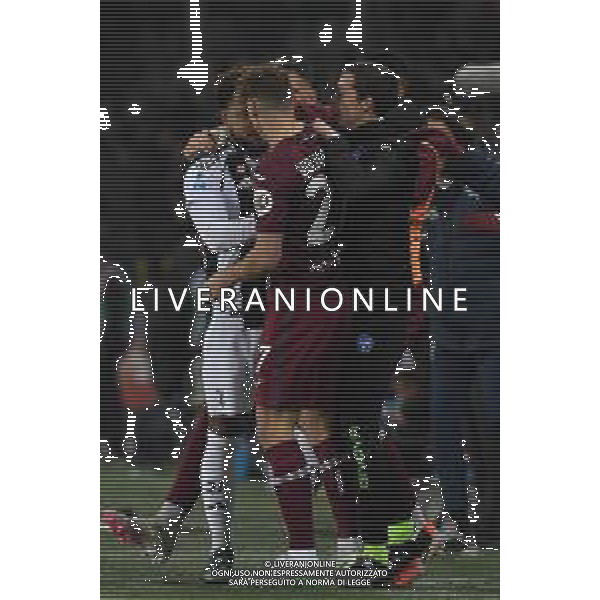 Torino 11.01.25 Stadio Grande Torino @Manuela Viganti/Ag. Aldo Liverani sas Torino vs Juventus Campionato Calcio Serie A Enilive 2024/2025 20a giornata Nella foto: accenno di rissa tra Weston McKennie e Vojvoda ©Viganti - AGENZIA ALDO LIVERANI SAS