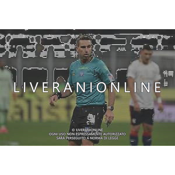 Milan vs Cagliari nella foto l\'arbitro Francesco Fourneau di Roma Milano 11-01-2025 Stadio Giuseppe Meazza - San Siro Campionato Serie A Enilive - 20a giornata foto Roberto Garavaglia/Agenzia Aldo Liverani sas ©Garavaglia - AGENZIA ALDO LIVERANI SAS