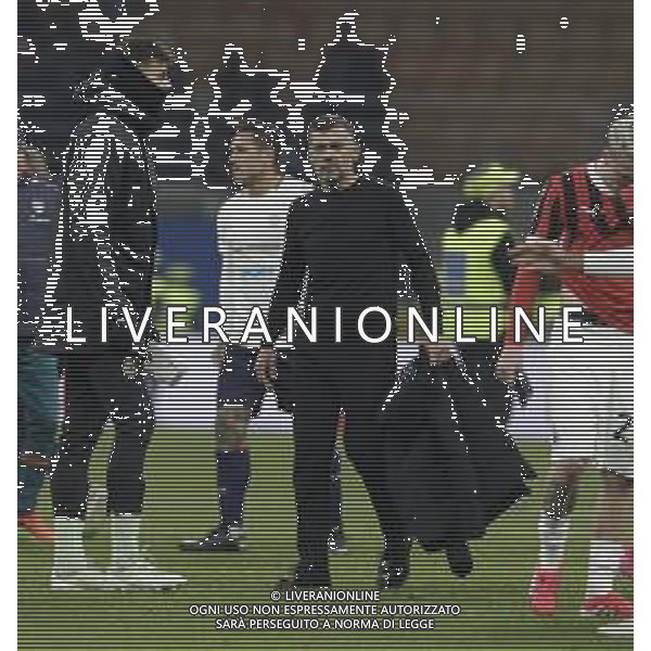 delusione sergio conceicao a fine gara -MILAN vs CAGLIARI 20a giornata Campionato Calcio Serie A Enilive 11.01.2025 ©PAOLO GIAMPIETRI - AGENZIA ALDO LIVERANI SAS