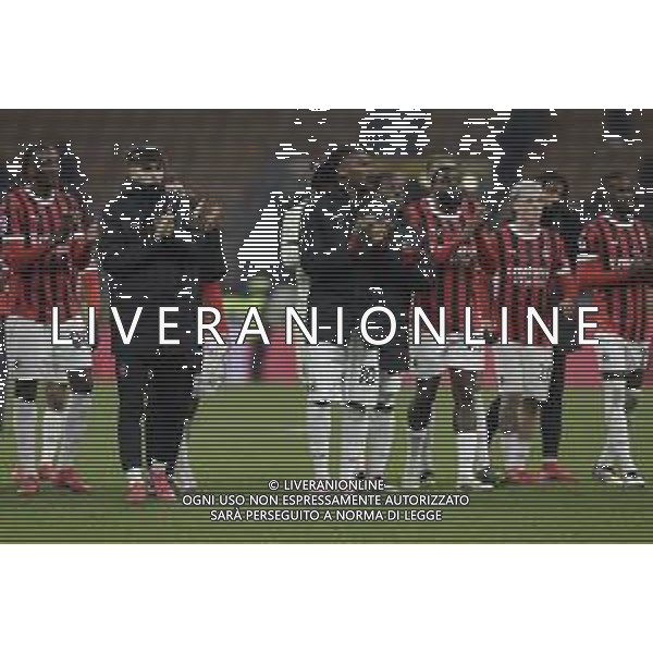 FINE PARTITA -MILAN vs CAGLIARI 20a giornata Campionato Calcio Serie A Enilive 11.01.2025 ©PAOLO GIAMPIETRI - AGENZIA ALDO LIVERANI SAS