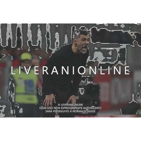 Milan vs Cagliari nella foto Sergio Conceicao allenatore Milan Milano 11-01-2025 Stadio Giuseppe Meazza - San Siro Campionato Serie A Enilive - 20a giornata foto Roberto Garavaglia/Agenzia Aldo Liverani sas