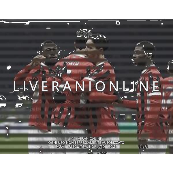 ESULTANZA ALVARO MORATA DOPOGOL -MILAN vs CAGLIARI 20a giornata Campionato Calcio Serie A Enilive 11.01.2025 ©PAOLO GIAMPIETRI - AGENZIA ALDO LIVERANI SAS