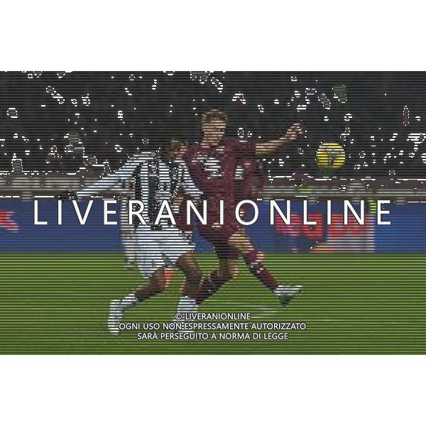 Torino 11.01.25 Stadio Grande Torino @Manuela Viganti/Ag. Aldo Liverani sas Torino vs Juventus Campionato Calcio Serie A Enilive 2024/2025 20a giornata Nella foto: samuel mbangula e mergim vojvoda ©Viganti - AGENZIA ALDO LIVERANI SAS