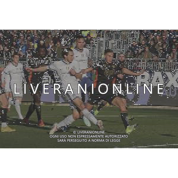 Matteo Darmian of Inter FC scores a goal during Venezia FC vs FC Internazionale, 20° Serie A Enilive 2024-25 game at Pier Luigi Penzo stadium in Venezia (VE), Italy, on January 12, 2025. (Photo by Davide Casentini)- AGENZIA ALDO LIVERANI SAS
