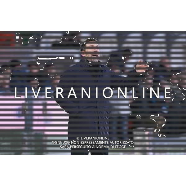 Venezia vs Inter nella foto Eusebio Di Francesco allenatore Venezia Venezia 12-01-2025 Stadio Pier Luigi Penzo Campionato Serie A Enilive - 20a giornata foto Roberto Garavaglia/Agenzia Aldo Liverani sas