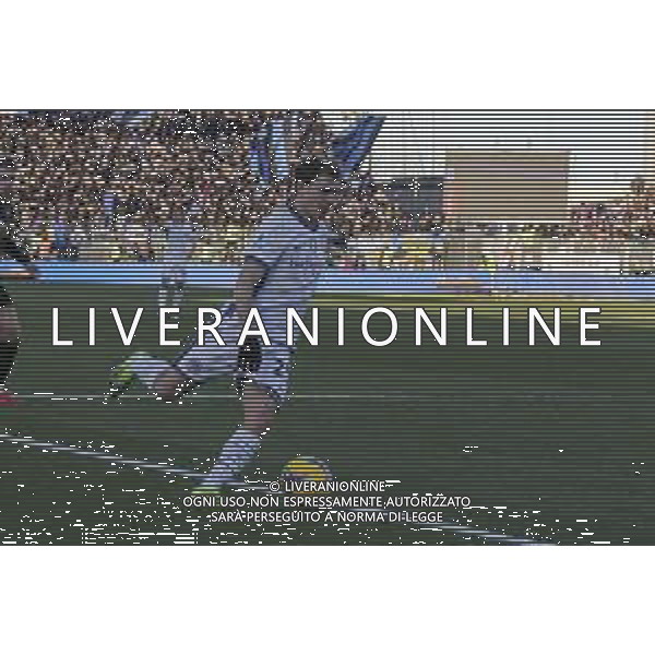 Nicolo’ Barella play the ball during Venezia FC vs FC Internazionale, 20° Serie A Enilive 2024-25 game at Pier Luigi Penzo stadium in Venezia (VE), Italy, on January 12, 2025. (Photo by Davide Casentini) - AGENZIA ALDO LIVERANI SAS