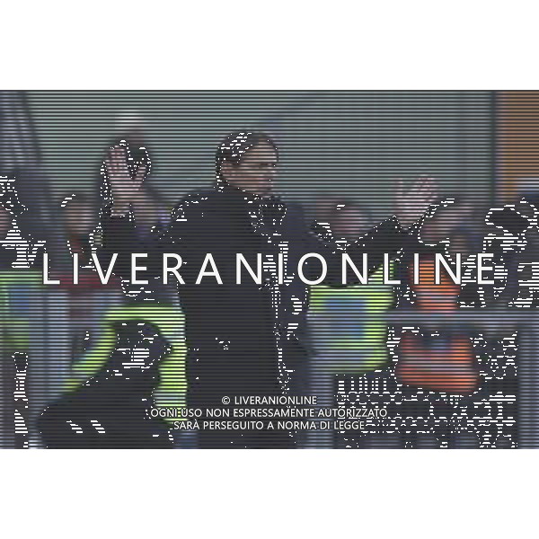 Simone Inzaghi Head Coach of Inter FC gestures during Venezia FC vs FC Internazionale, 20° Serie A Enilive 2024-25 game at Pier Luigi Penzo stadium in Venezia (VE), Italy, on January 12, 2025. (Photo by Davide Casentini) - AGENZIA ALDO LIVERANI SAS