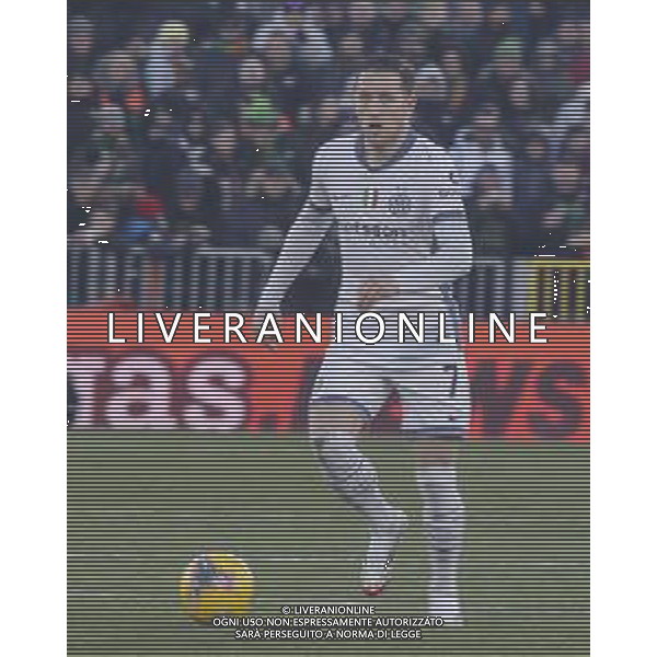 Piotr Zielinski of Inter FC play the ball during Venezia FC vs FC Internazionale, 20° Serie A Enilive 2024-25 game at Pier Luigi Penzo stadium in Venezia (VE), Italy, on January 12, 2025. (Photo by Davide Casentini) - AGENZIA ALDO LIVERANI SAS