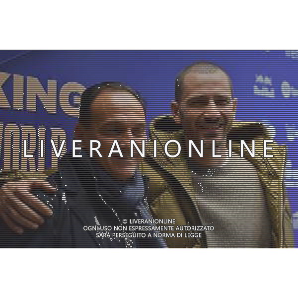 TVMV-Torino 12.01.2025 Allianz Stadium ©Manuela Viganti/Agenzia Aldo Liverani Kings League World Cup Nations 2025 Finale Brasile Colombia Nella foto: alberto cirio presidente regione piemonte e leonardo bonucci ©Viganti - AGENZIA ALDO LIVERANI SAS