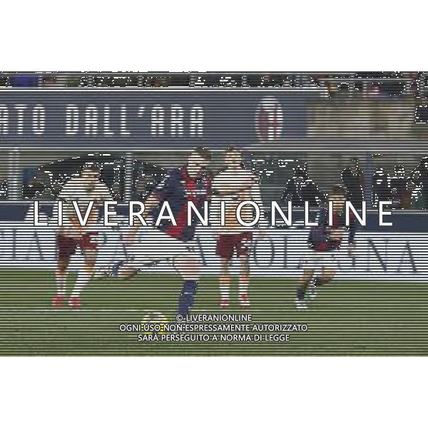 ZCP - 12/01/2025 BOLOGNA - ROMA Campionato di Calcio seria A 2024/2025 - nella foto:goal su rigore di Pobega Tommaso (Bologna f.c.) ©Claudio Zamagni/Agenzia Aldo Liverani s.a.s.
