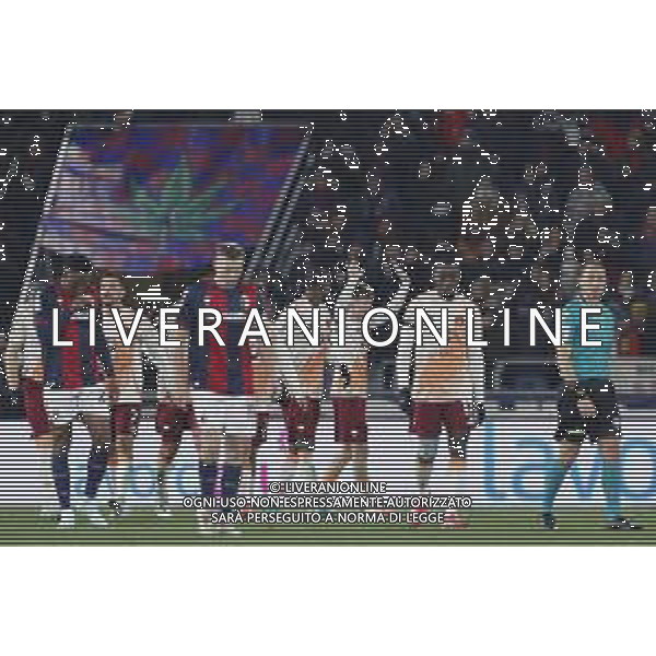 ZCP - 12/01/2025 BOLOGNA - ROMA Campionato di Calcio seria A 2024/2025 - nella foto: esultanza roma a fine gara ©Claudio Zamagni/Agenzia Aldo Liverani s.a.s.