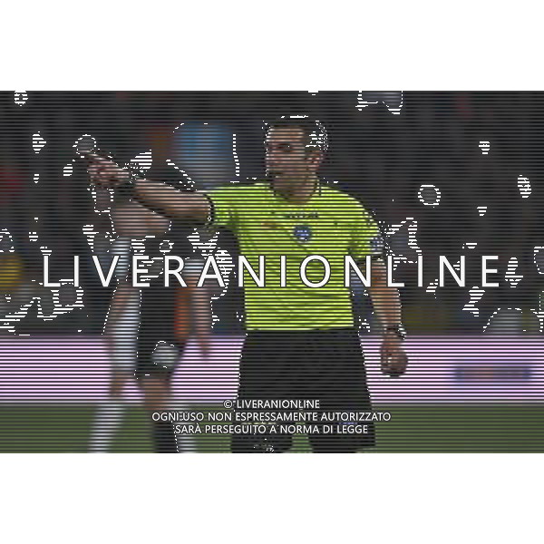 Venezia vs Inter nella foto l\'arbitro Marco Piccinini di Forlì Venezia 12-01-2025 Stadio Pier Luigi Penzo Campionato Serie A Enilive - 20a giornata foto Roberto Garavaglia/Agenzia Aldo Liverani sas