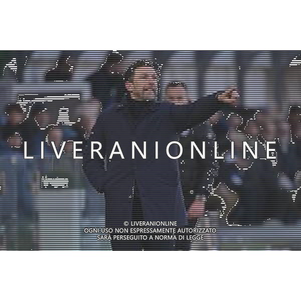 Venezia vs Inter nella foto Eusebio Di Francesco allenatore Venezia Venezia 12-01-2025 Stadio Pier Luigi Penzo Campionato Serie A Enilive - 20a giornata foto Roberto Garavaglia/Agenzia Aldo Liverani sas
