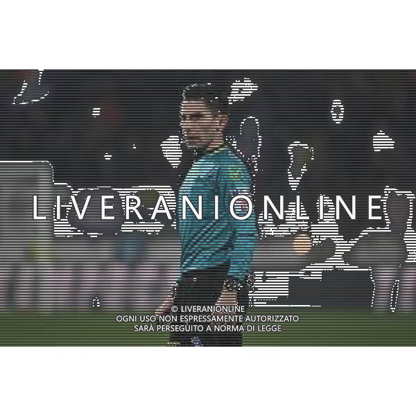 TVRG Monza vs Fiorentina nella foto l\'arbitro Federico Dionisi de L\'Aquila Monza 13-01-2025 U-Power Stadium Campionato Serie A Enilive - 20a giornata foto Roberto Garavaglia/Agenzia Aldo Liverani sas