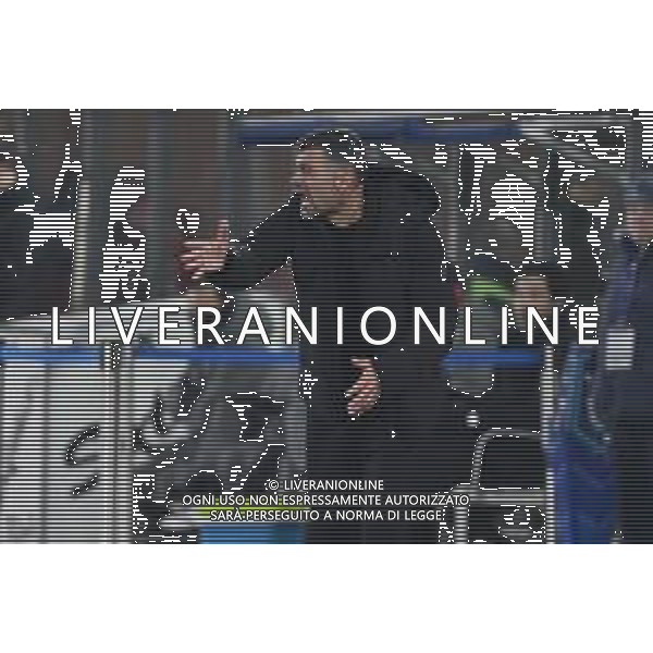 Como vs Milan nella foto Sergio Conceicao allenatore Milan Como 14-01-2025 Stadio Giuseppe Sinigaglia Campionato Serie A Enilive - recupero 19a giornata foto Roberto Garavaglia/Agenzia Aldo Liverani sas