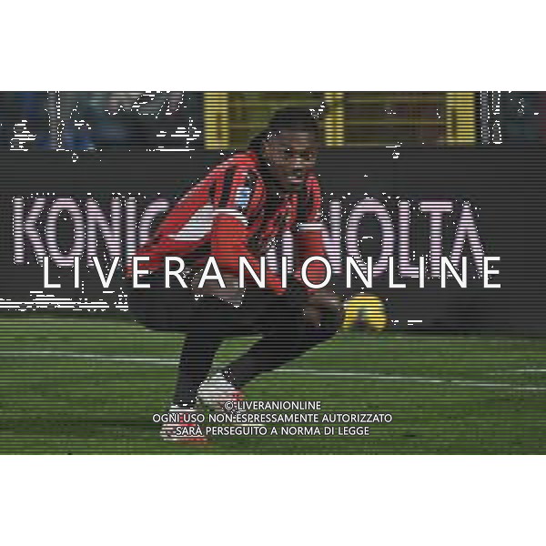 Como vs Milan nella foto Rafael Leao (Milan) esultanza dopo il gol del 2 a 1 Como 14-01-2025 Stadio Giuseppe Sinigaglia Campionato Serie A Enilive - recupero 19a giornata foto Roberto Garavaglia/Agenzia Aldo Liverani sas