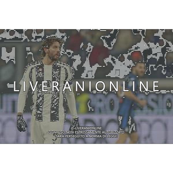 Manuel Locatelli of Juventus FC during Atalanta BC vs Juventus FC, 19° Serie A Enilive 2024-25 game at Gewiss stadium in Bergamo (BG), Italy, on January 14, 2025. (Photo by Davide Casentini)-AGENZIA ALDO LIVERANI SAS