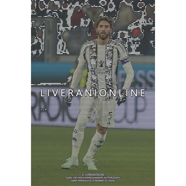 Manuel Locatelli of Juventus FC during Atalanta BC vs Juventus FC, 19° Serie A Enilive 2024-25 game at Gewiss stadium in Bergamo (BG), Italy, on January 14, 2025. (Photo by Davide Casentini)-AGENZIA ALDO LIVERANI SAS
