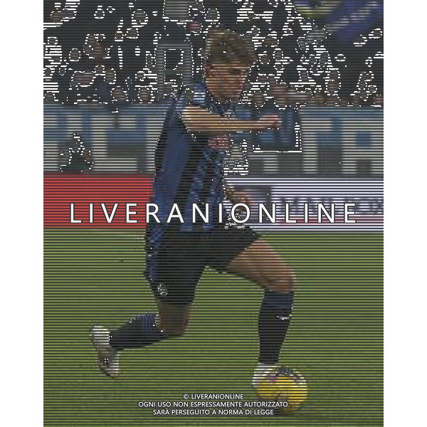 Charles De Ketelaere of Atalanta BC play the ball during Atalanta BC vs Juventus FC, 19° Serie A Enilive 2024-25 game at Gewiss stadium in Bergamo (BG), Italy, on January 14, 2025. (Photo by Davide Casentini)-AGENZIA ALDO LIVERANI SAS