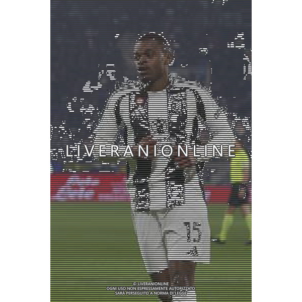 Pierre Kalulu of Juventus FC during Atalanta BC vs Juventus FC, 19° Serie A Enilive 2024-25 game at Gewiss stadium in Bergamo (BG), Italy, on January 14, 2025. (Photo by Davide Casentini)-AGENZIA ALDO LIVERANI SAS