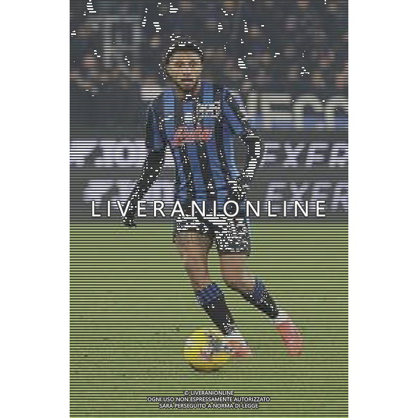 Josè Dos Santos Ederson of Atalanta BC play the ball during Atalanta BC vs Juventus FC, 19° Serie A Enilive 2024-25 game at Gewiss stadium in Bergamo (BG), Italy, on January 14, 2025. (Photo by Davide Casentini)-AGENZIA ALDO LIVERANI SAS