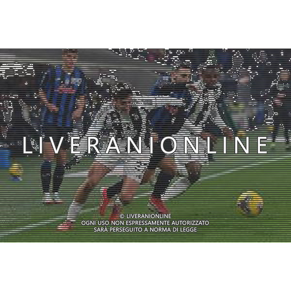 TVMV-Bergamo 14.01.2025 Gweiss Stadium ©Manuela Viganti/Agenzia Aldo Liverani Atalanta vs Juventus Campionato Calcio Serie A Enilive 2024/2025 19a giornata Nella foto: davide zappacosta e andrea cambiaso ©Viganti-AGENZIA ALDO LIVERANI SAS