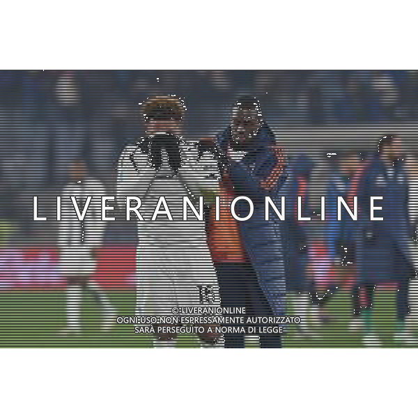 TVMV-Bergamo 14.01.2025 Gweiss Stadium ©Manuela Viganti/Agenzia Aldo Liverani Atalanta vs Juventus Campionato Calcio Serie A Enilive 2024/2025 19a giornata Nella foto: delusione weston mckenie a fine gara ©Viganti-AGENZIA ALDO LIVERANI SAS