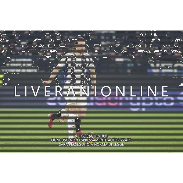 Federico Gatti of Juventus FC play the ball during Atalanta BC vs Juventus FC, 19° Serie A Enilive 2024-25 game at Gewiss stadium in Bergamo (BG), Italy, on January 14, 2025. (Photo by Davide Casentini)-AGENZIA ALDO LIVERANI SAS