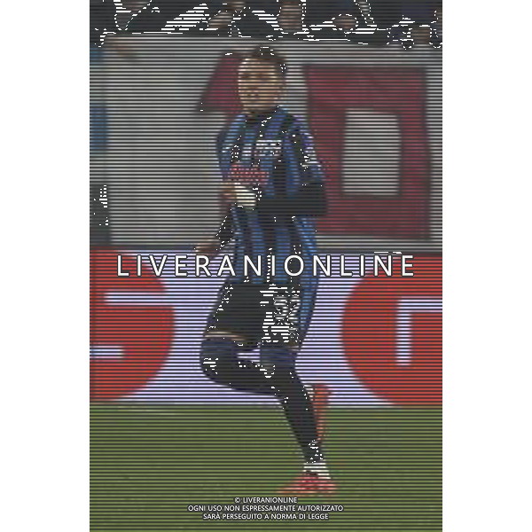 Mateo Retegui of Atalanta BC during Atalanta BC vs Juventus FC, 19° Serie A Enilive 2024-25 game at Gewiss stadium in Bergamo (BG), Italy, on January 14, 2025. (Photo by Davide Casentini)-AGENZIA ALDO LIVERANI SAS