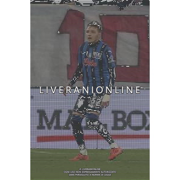 Mateo Retegui of Atalanta BC during Atalanta BC vs Juventus FC, 19° Serie A Enilive 2024-25 game at Gewiss stadium in Bergamo (BG), Italy, on January 14, 2025. (Photo by Davide Casentini)-AGENZIA ALDO LIVERANI SAS