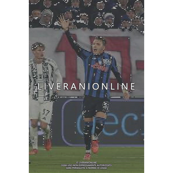 Mateo Retegui of Atalanta BC during Atalanta BC vs Juventus FC, 19° Serie A Enilive 2024-25 game at Gewiss stadium in Bergamo (BG), Italy, on January 14, 2025. (Photo by Davide Casentini)-AGENZIA ALDO LIVERANI SAS