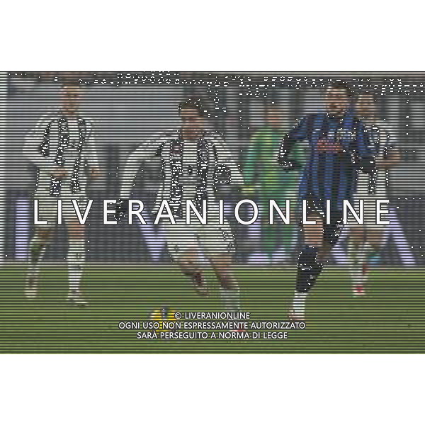Kenan Yildiz of Juventus FC play the ball during Atalanta BC vs Juventus FC, 19° Serie A Enilive 2024-25 game at Gewiss stadium in Bergamo (BG), Italy, on January 14, 2025. (Photo by Davide Casentini)-AGENZIA ALDO LIVERANI SAS