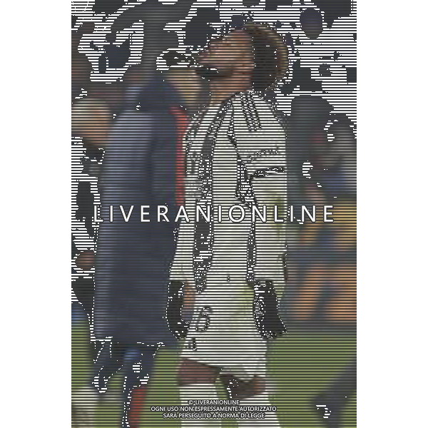 Weston Mckennie of Juventus FC expresses disappointment at the end of Atalanta BC vs Juventus FC, 19° Serie A Enilive 2024-25 game at Gewiss stadium in Bergamo (BG), Italy, on January 14, 2025. (Photo by Davide Casentini)-AGENZIA ALDO LIVERANI SAS