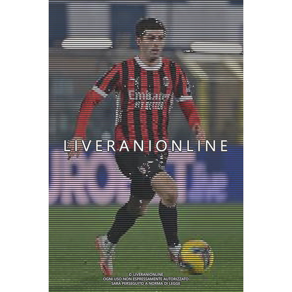 Como vs Milan nella foto Christian Mate Pulisic (Milan) Como 14-01-2025 Stadio Giuseppe Sinigaglia Campionato Serie A Enilive - recupero 19a giornata foto Roberto Garavaglia/Agenzia Aldo Liverani sas