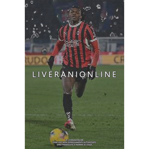 Como vs Milan nella foto Rafael Leao (Milan) Como 14-01-2025 Stadio Giuseppe Sinigaglia Campionato Serie A Enilive - recupero 19a giornata foto Roberto Garavaglia/Agenzia Aldo Liverani sas