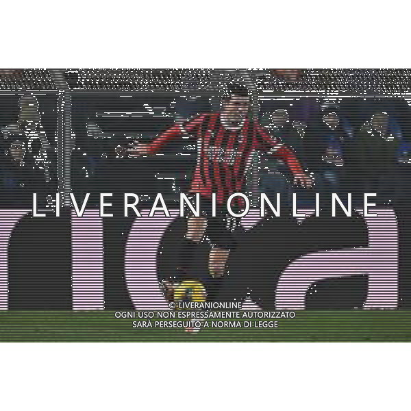 Como vs Milan nella foto Christian Mate Pulisic (Milan) Como 14-01-2025 Stadio Giuseppe Sinigaglia Campionato Serie A Enilive - recupero 19a giornata foto Roberto Garavaglia/Agenzia Aldo Liverani sas
