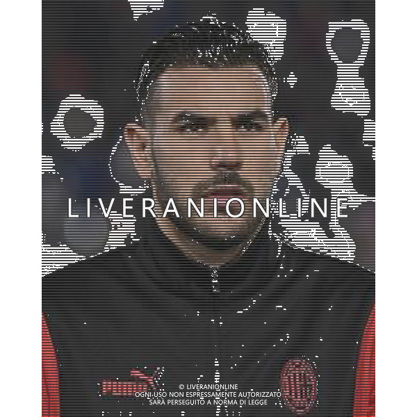 Como vs Milan nella foto Theo Hernandez (Milan) Como 14-01-2025 Stadio Giuseppe Sinigaglia Campionato Serie A Enilive - recupero 19a giornata foto Roberto Garavaglia/Agenzia Aldo Liverani sas
