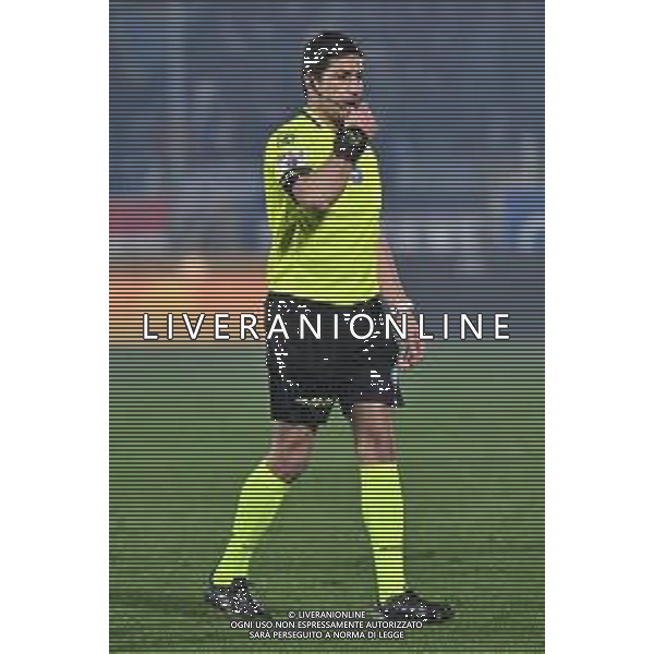 Como vs Milan nella foto l\'arbitro Gianluca Manganiello di Pinerolo (TO) Como 14-01-2025 Stadio Giuseppe Sinigaglia Campionato Serie A Enilive - recupero 19a giornata foto Roberto Garavaglia/Agenzia Aldo Liverani sas