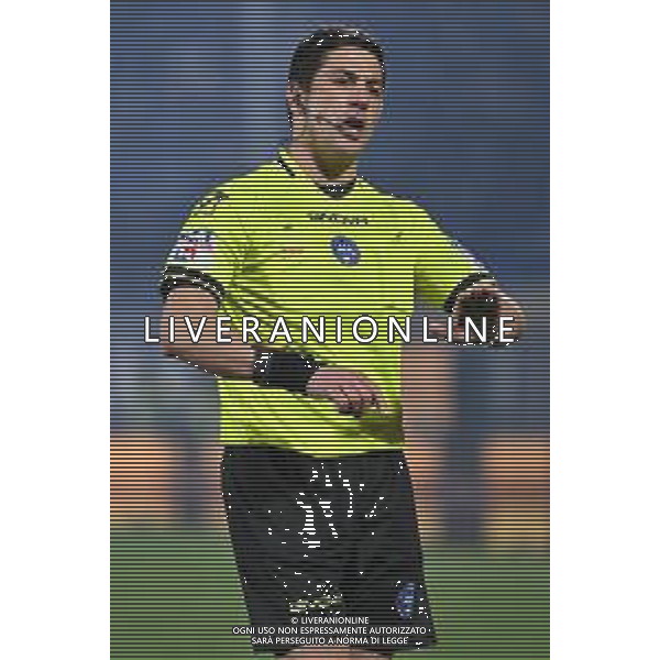 Como vs Milan nella foto l\'arbitro Gianluca Manganiello di Pinerolo (TO) Como 14-01-2025 Stadio Giuseppe Sinigaglia Campionato Serie A Enilive - recupero 19a giornata foto Roberto Garavaglia/Agenzia Aldo Liverani sas
