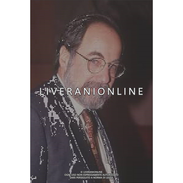 DIAP-RETROSPETTIVA DAVID BALTIMORE NOBEL PER LA MEDICINA NELL\'ANNO 1975 NELLA FOTO DAVID BALTIMORE NELL\'ANNO 1993 A MILANO AG ALDO LIVERANI SAS