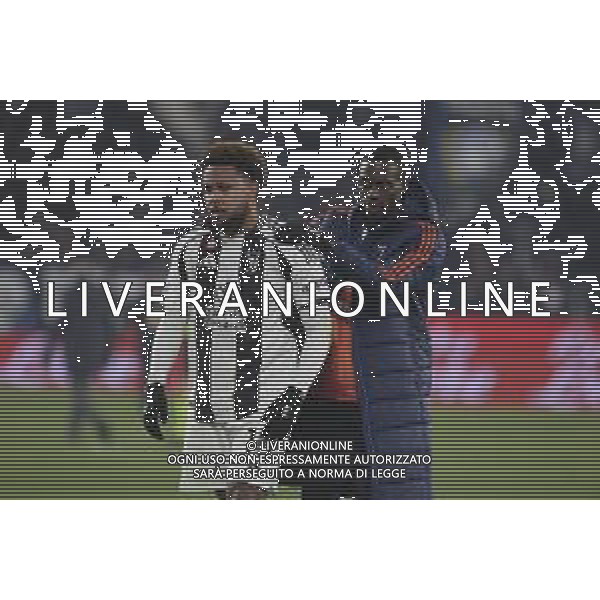 Weston Mckennie of Juventus FC expresses disappointment at the end of Atalanta BC vs Juventus FC, 19° Serie A Enilive 2024-25 game at Gewiss stadium in Bergamo (BG), Italy, on January 14, 2025. (Photo by Davide Casentini)
