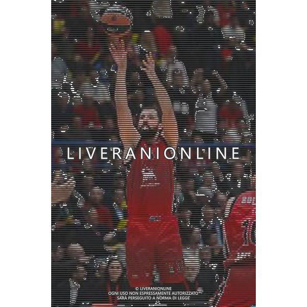 TVRG Olimpia Milano vs Partizan Belgrado nella foto Nikola Mirotic (Olimpia Milano) Assago (MI) 16-01-2025 Unipol Forum EA7 Emporio Armani Olimpia Milano vs Partizan Mozzart Bet Belgrado Turkish Airlines EuroLeague 22a giornata regular season foto Roberto Garavaglia/Agenzia Aldo Liverani sas