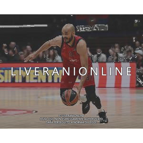 TVRG Olimpia Milano vs Partizan Belgrado nella foto Shavon Shields (Olimpia Milano) Assago (MI) 16-01-2025 Unipol Forum EA7 Emporio Armani Olimpia Milano vs Partizan Mozzart Bet Belgrado Turkish Airlines EuroLeague 22a giornata regular season foto Roberto Garavaglia/Agenzia Aldo Liverani sas