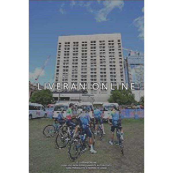 17-01-2025 Allenamento 5 Tour Down Under 2025; 2025, Xds - Astana; Adelaide Hotel Hilton; FOTO STEFANO SIROTTI-AG ALDO LIVERANI SAS