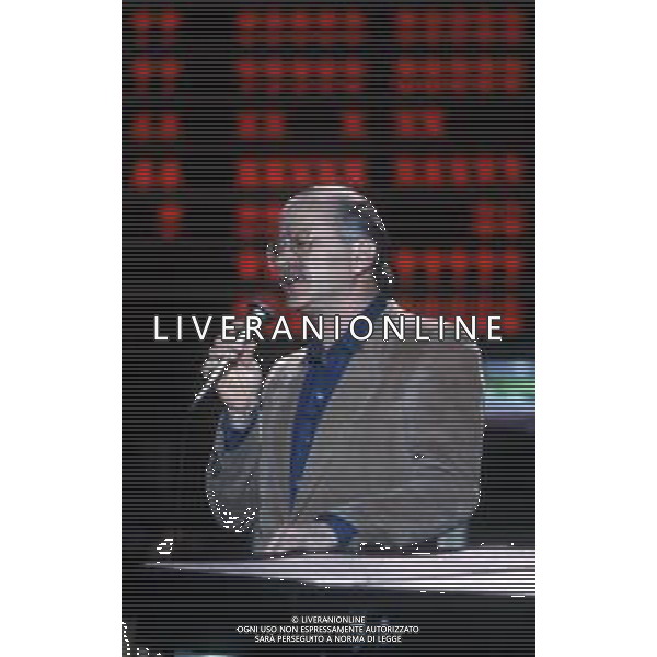 DIAP-RETROSPETTIVA GINO PAOLI CANTANTE NELLA FOTO GINO PAOLI NELL\'ANNO 1984 AG ALDO LIVERANI SAS