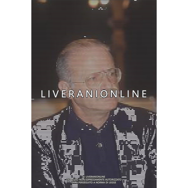DIAP-RETROSPETTIVA GINO PAOLI CANTANTE NELLA FOTO GINO PAOLI NELL\'ANNO 1984 AG ALDO LIVERANI SAS