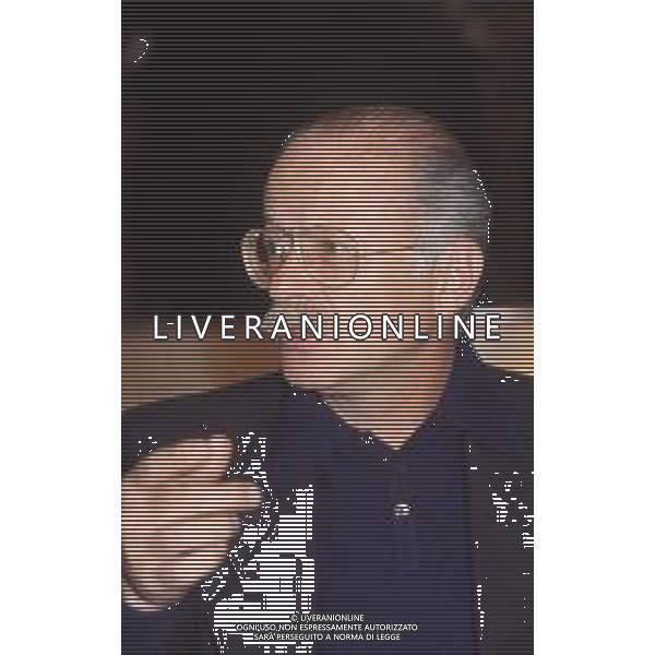 DIAP-RETROSPETTIVA GINO PAOLI CANTANTE NELLA FOTO GINO PAOLI NELL\'ANNO 1984 AG ALDO LIVERANI SAS